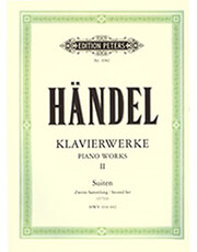 george frideric handel klavierwerke ii suiten zweite sammlung ekdoseis peters photo