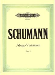schumann abegg variationen op1 photo