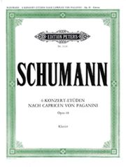 schumann 6 konzert etuden paganini op10 photo