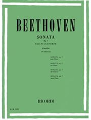 lvbeethoven sonata op 7 per pianoforte ekdoseis ricordi photo