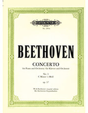 lvbeethoven concerto for piano and orchestra no 3 c minor op 37 ekdoseis peters photo