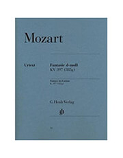 wa mozart fantasie d moll kv 397 ekdoseis henle verlag urtext photo
