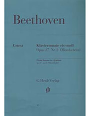 beethoven sonata op27 n2 cmin moonlight ekdoseis henle verlag urtext photo
