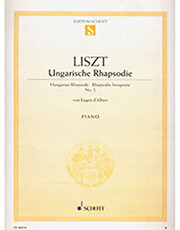 franz liszt hungarian rhapsody no 2 ekdoseis schott photo