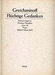 gretchaninoff fluchtgedanken op 115 photo