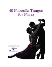 40 piazzolla tangos for piano photo