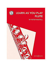 peter wastall learn as you play flute bk cd photo