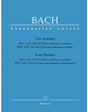 bach js four sonatas photo