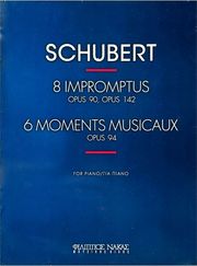 schubert franz 8 improptus op90 op142 6 moments musicaux op 94 photo