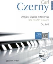 czerny carl 30 spoydes texnikis op 849 bk cd mp3 photo