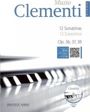clementi muzio 12 sonatines op 363738 bk cd mp3 photo