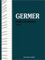 henry germer piano technique op28 photo