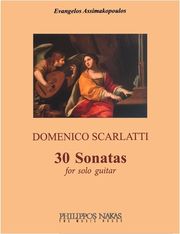 scarlatti domenico 30 sonatas for solo guitar metagrafi asimakopoylos eyaggelos photo