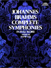 brahms johannes complete symphonies full score photo