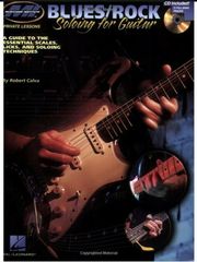 calva robert blues rock soloing for guitar audio access code photo