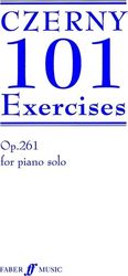czerny carl 101 exercises for piano solo op 261 photo