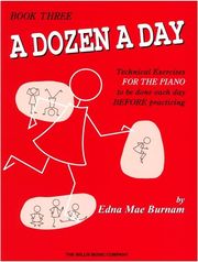 a dozen a day technical exercises for the piano book 3o photo