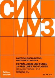 schostakovich 24 preludes fugues op 87 vol 1 photo