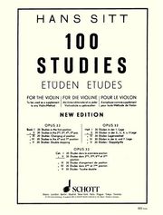 sitt hans 100 studies for violin op 32 new edition book 2 photo