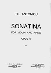 antonioy theodoros sonatina for violin piano photo
