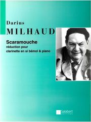 milhaud darius scaramouche reduction for clarinet in bb piano photo