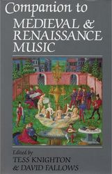 tess knighton david fallows companion to medieval renaissance music photo