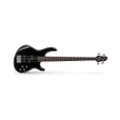 ilektriko mpaso cort action bass plus bk 4 string black active eq photo