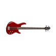 ilektriko mpaso cort action bass plus tr trans red photo