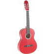 klassiki kithara pure gewa concert guitar basic 3 4 transparent red photo