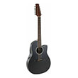 ilektroakoystiki kithara applause by ovation ab2412ii mid cutaway 12 string black satin ab2412ii 5s photo