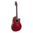 ilektroakoystiki kithara applause by ovation ab24ii cs mid cutaway ruby red satin ab24 2s photo