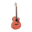 ilektroakoystiki kithara applause by ovation jump om cutaway electro peach aeo 69 o photo