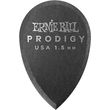 ernie ball black teardrop prodigy 9330 pennes 15mm 6 temaxia photo