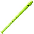hohner 9508 lg light green flogera soprano german photo