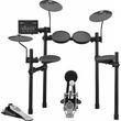 yamaha dtx 452k ilektroniko drum set photo