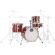 mapex ma486sor mars birch bebop blood orange sparkle akoystiko drum set photo