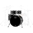 mapex sr504xfb saturn fusion satin black akoystiko drum set photo