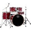 mapex ve5045ftvm venus fusion crimson red sparkle akoystiko drum set me baseis photo