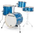 ludwig breakbeats blue sparkle akoystiko drums set photo