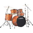 yamaha rydeen standard rdp 2f5or orange glitter akoystiko drums set photo