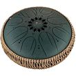 meinl sonic energy mostd4dg medium octave steel tongue drum 10 dark green photo