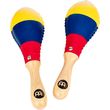 meinl msm3co rawhide marakes traditional colombia flag zeygos photo