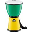 nino nino18g y green yellow djembe 8  photo
