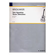 brouwer leo tres apuntes three sketches photo