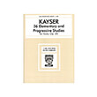 kayser 36 elementary and progressive studies op20 photo
