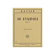 kayser 36 studies op43 photo