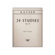 kayser 24 studies op55 photo