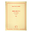 villa lobos heitor prelude no 3 en la mineur pour guitare photo