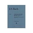 bach six sonatas for violin piano harpsichord photo