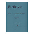 ludwig van beethoven variations for piano vol i ekdoseis henle verlag urtext photo